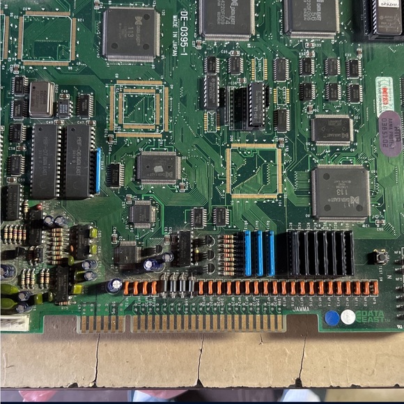 Fighters History Data East + Manual Jamma Arcade Game PCB Board CC - Picture 3 of 8